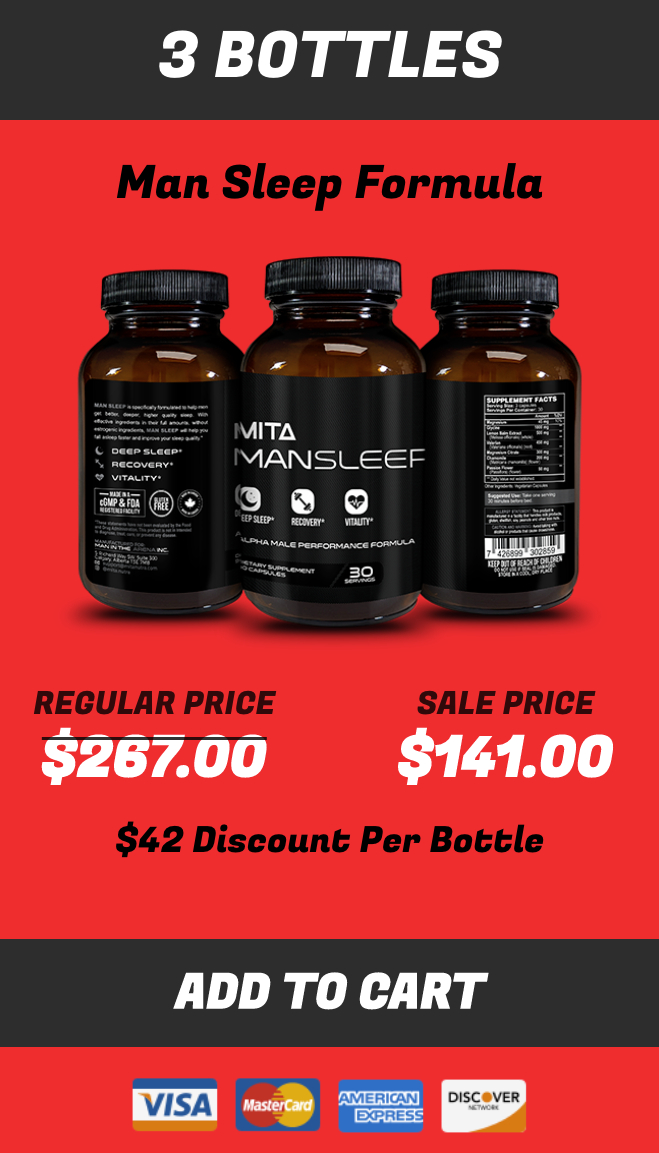 Mita Man Sleep - 3 Bottles
